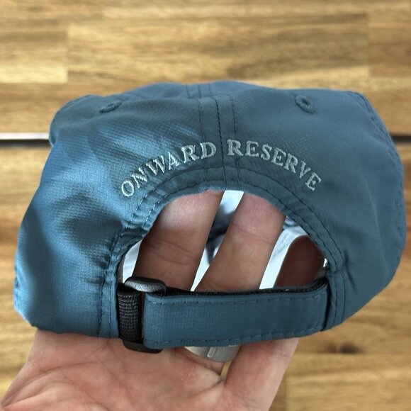 Onward Reserve Blue Red Logo Bear Baseball Cap Hat Adjustable Lightweight READ - Picture 5 of 11